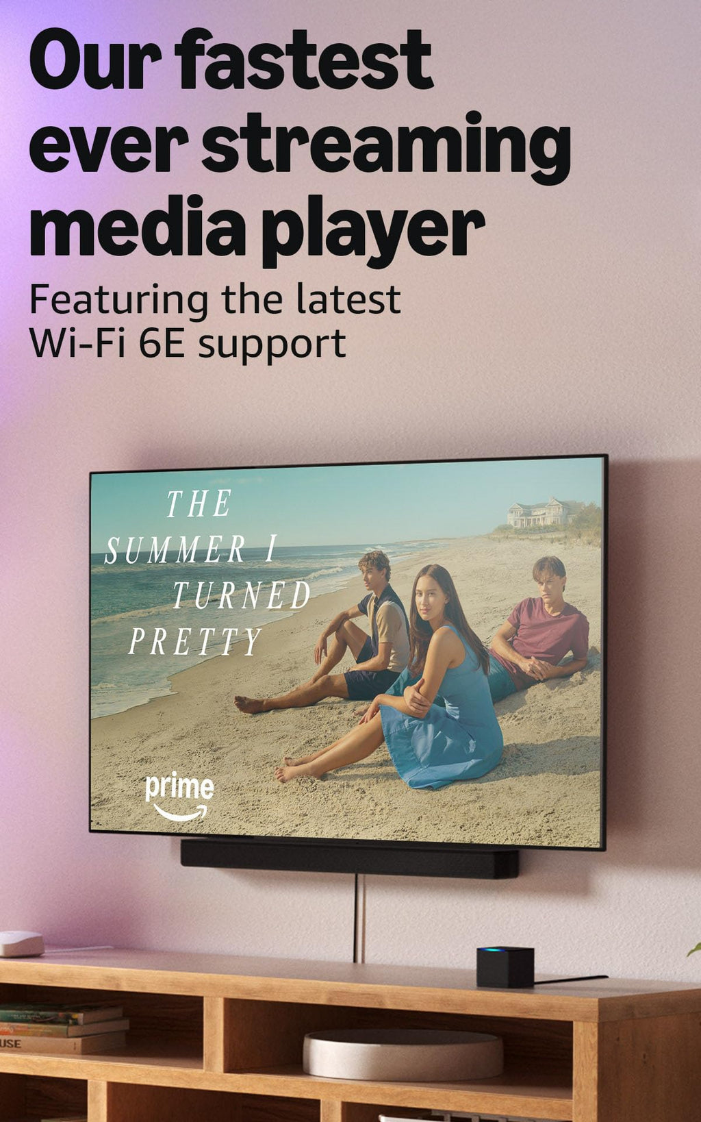 Hands-free Streaming Device with Alexa, Wi-Fi 6E, 4K Ultra HD X171