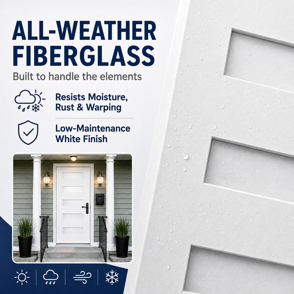 36"x80" Fiberglass Entry Door K993