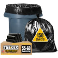 55-60 Gallon Heavy Duty Black Trash Bags 150 Bags L278160