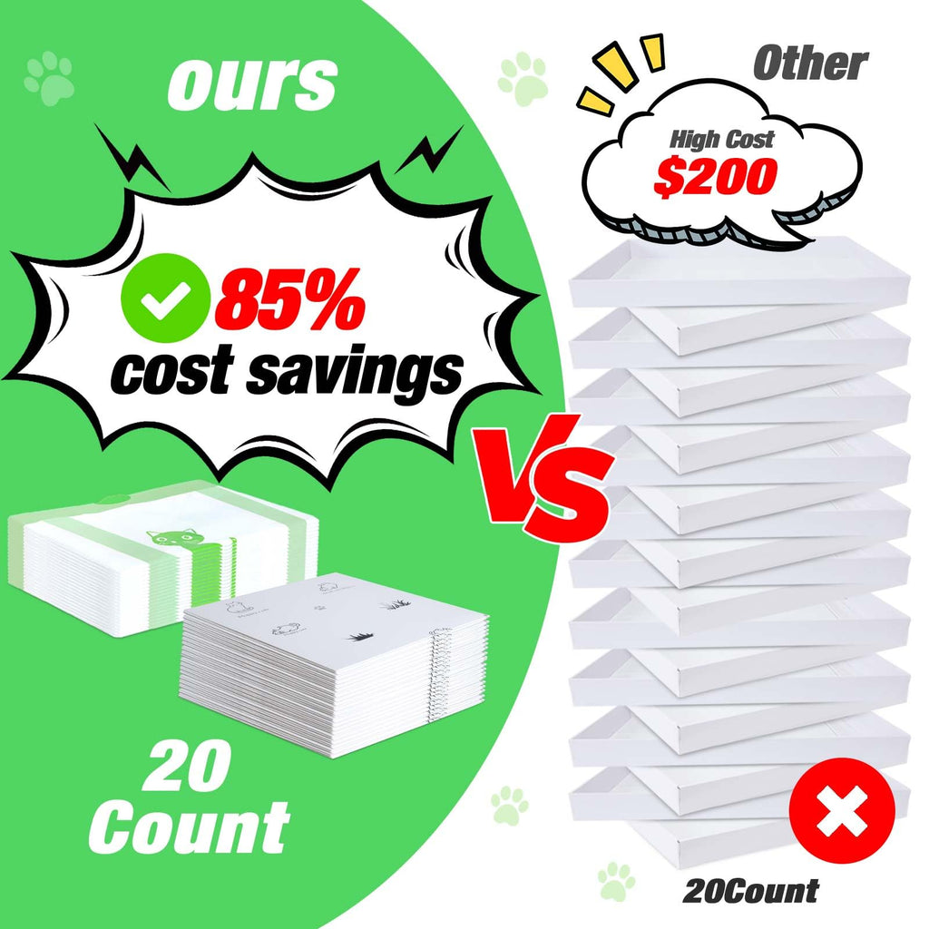 Litter Box Liners 20 Pack D5058