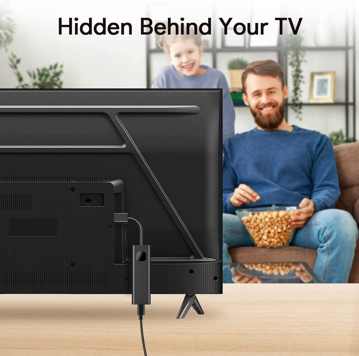 4K Android TV Stick Voice Remote Bluetooth Dual Band WiFi USB-C S820