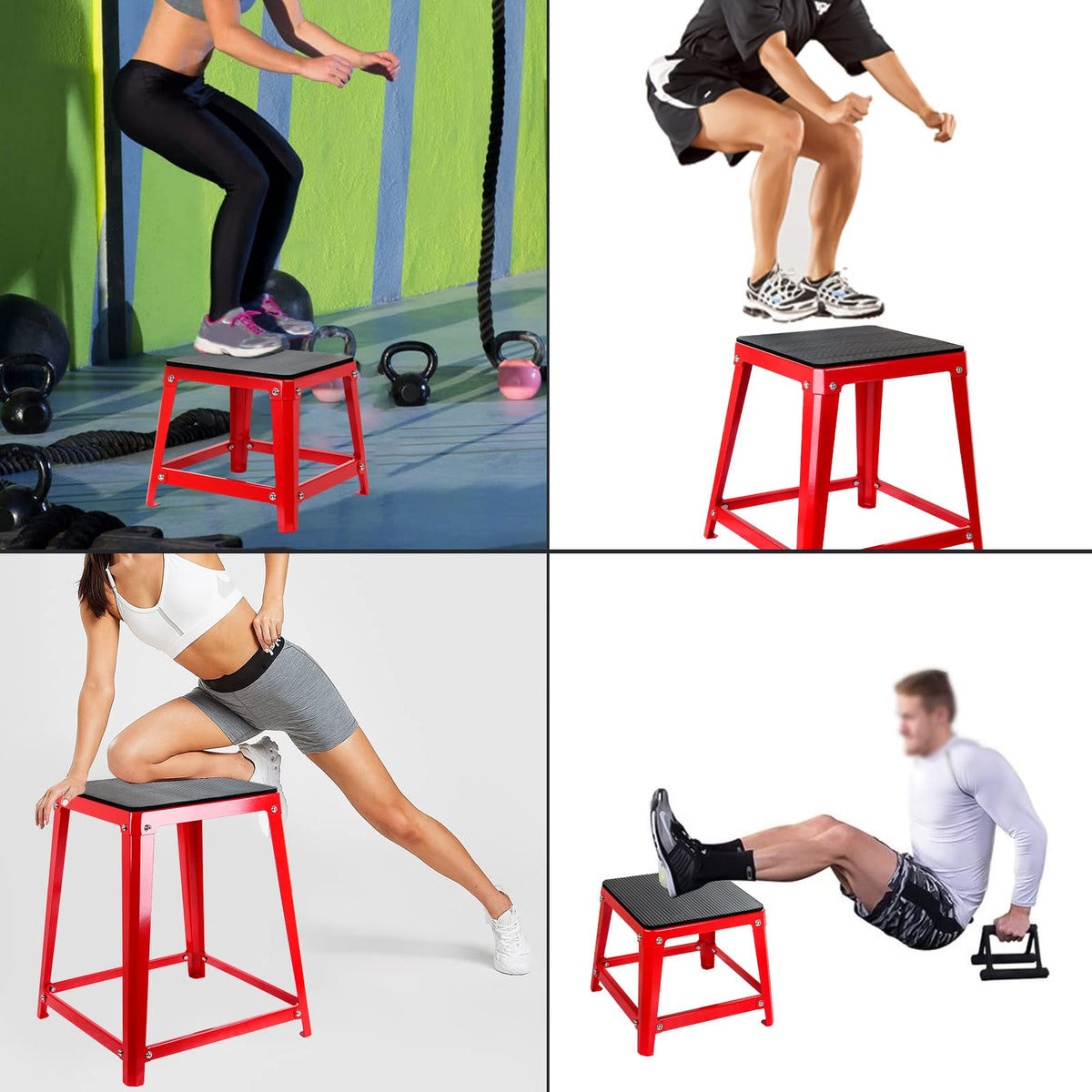 12/18/24/30 Inch Fitness Exercise Step Up Box P62500