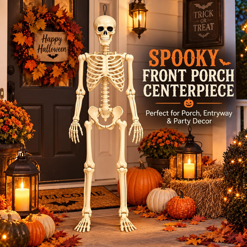 Posable Halloween Skeleton T9322