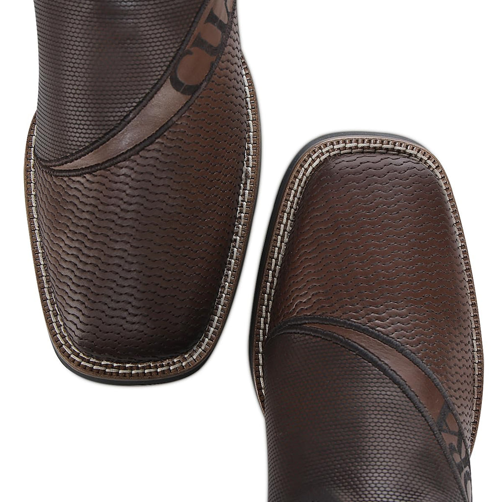 Honey Brown Bovine Leather Boot S61447