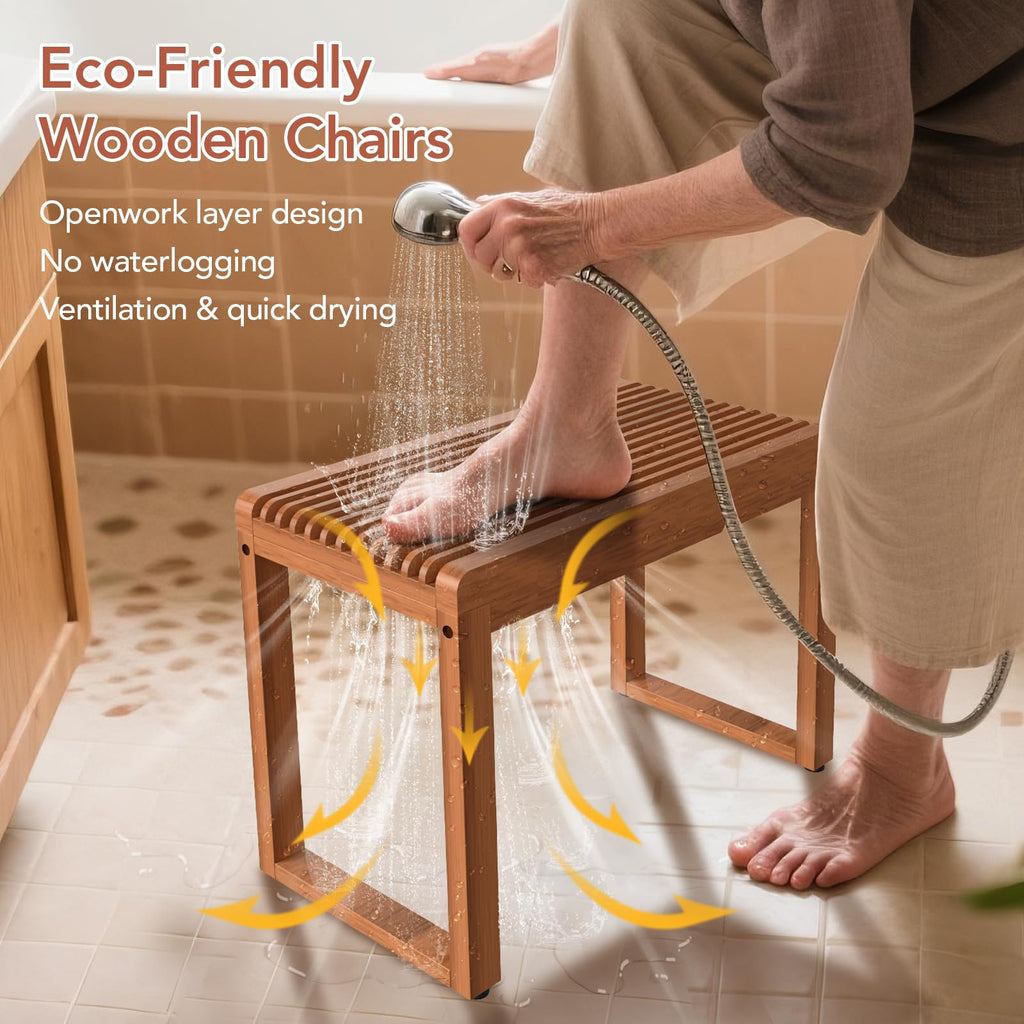 Teak Shower Bench A343
