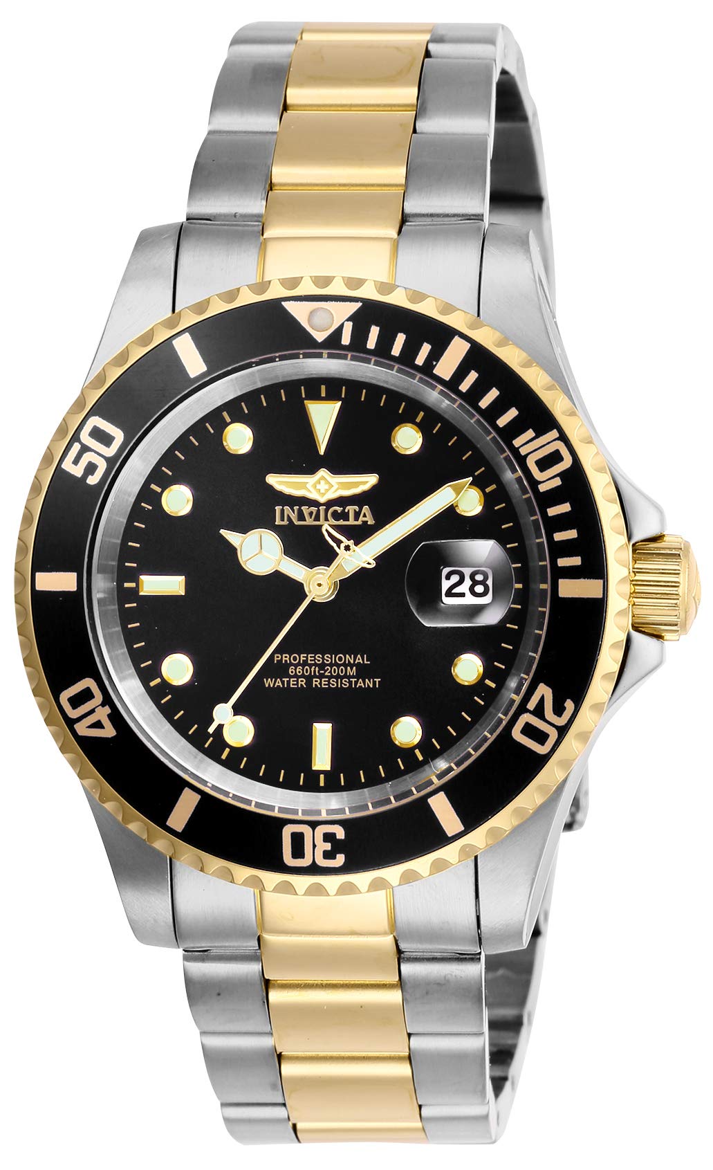 Men's Quartz Watch with Stainless Steel Strap U741