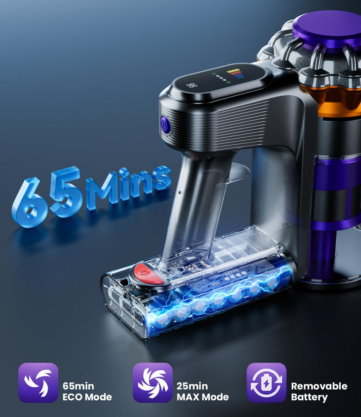 600W 50KPA Cordless Stick Vacuum Cleaner T96743