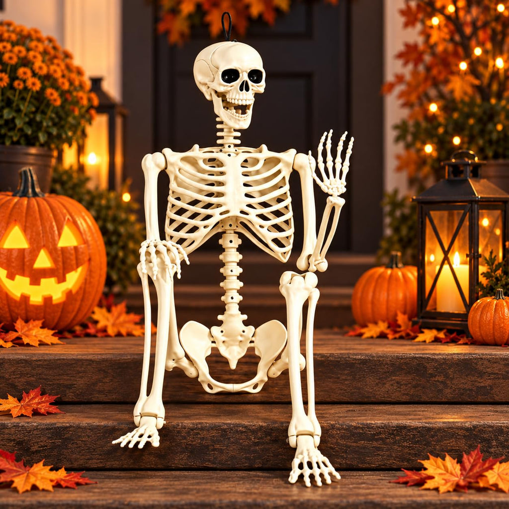 Posable Halloween Skeleton T9322
