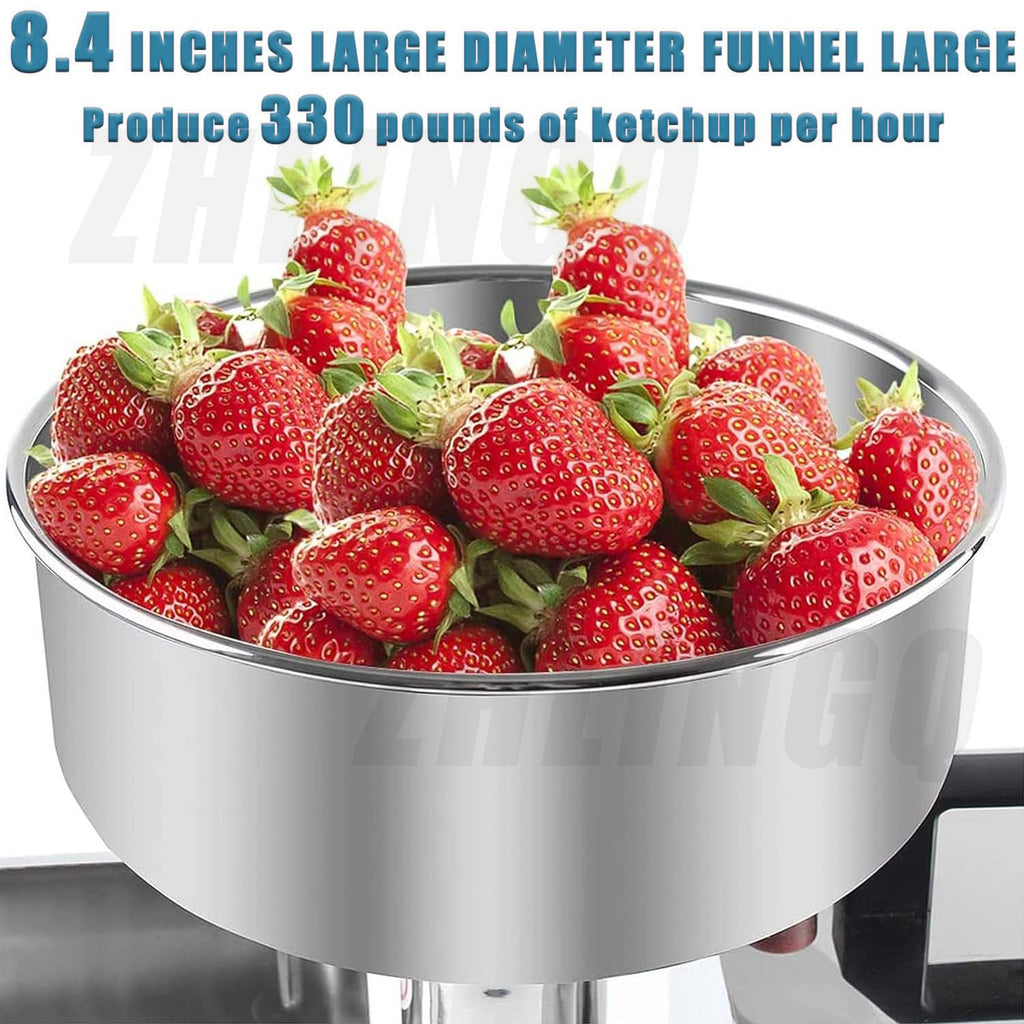 450W Stainless Steel Electric Tomato Strainer U49744
