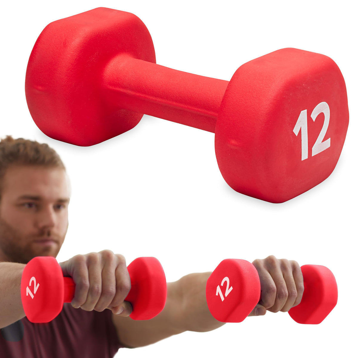 Neoprene Coated Dumbbell J479