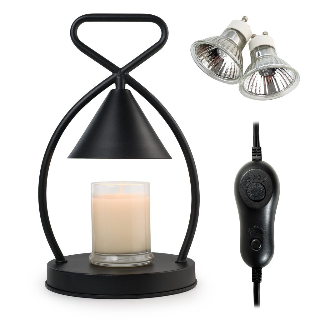 Candle Warmer Lamp with Timer and 2 Bulbs Y580191