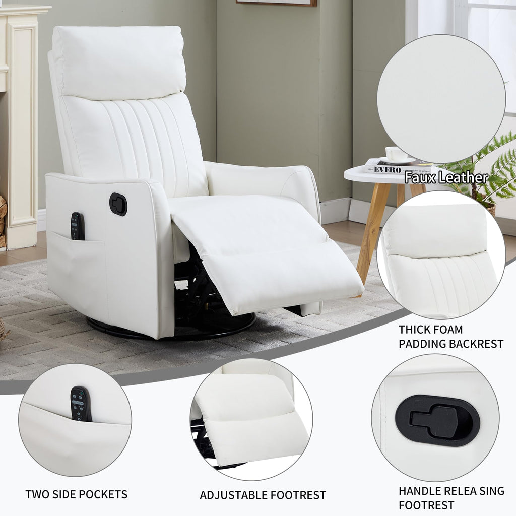 High Back Massage Recliner with Heat Y979
