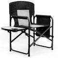 Camping Chairs, Folding Chairs for Outside, Directors Chairs Foldable Adults Heavy Duty, Support to 450LBS V6009