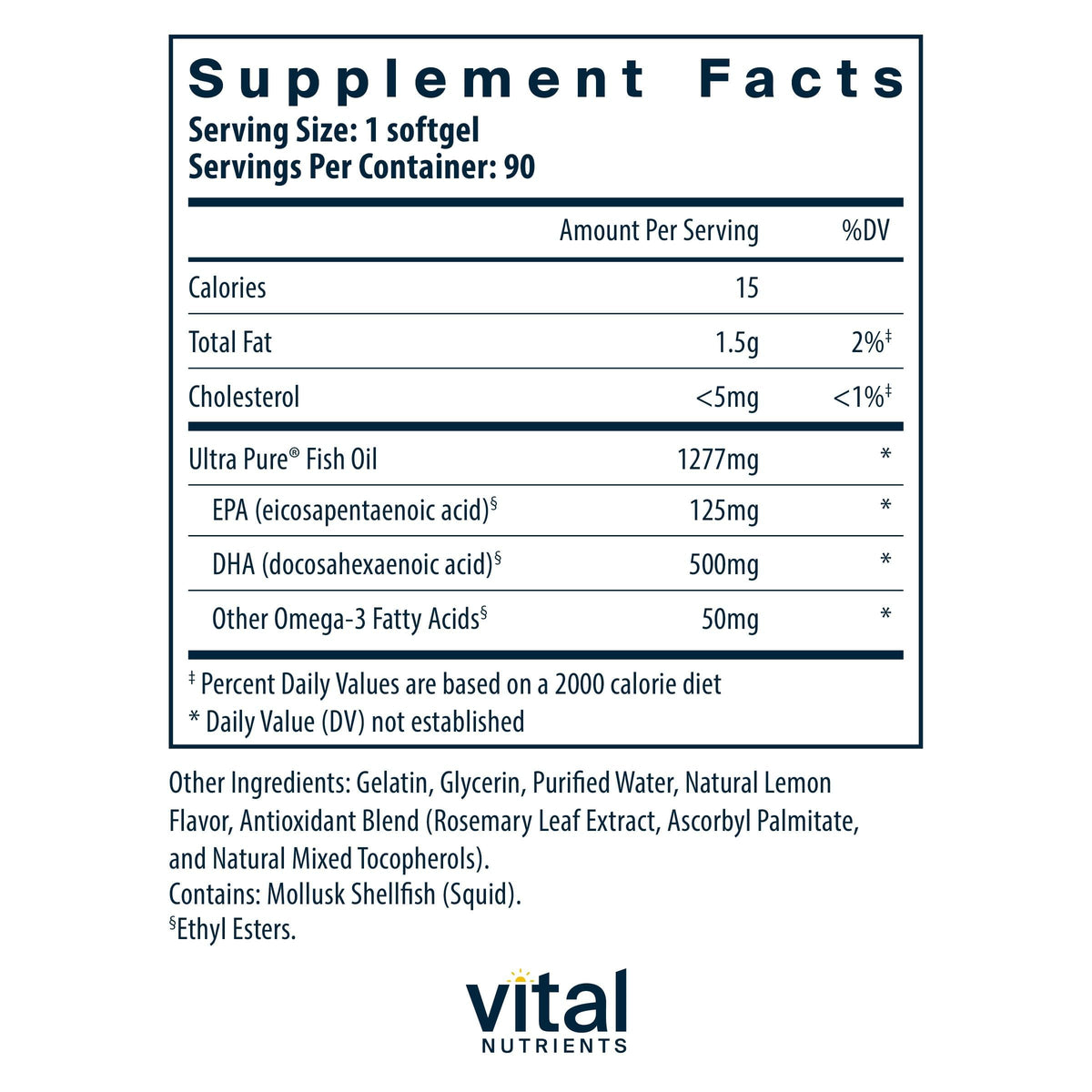 Fish Oil 90 Softgels P78552