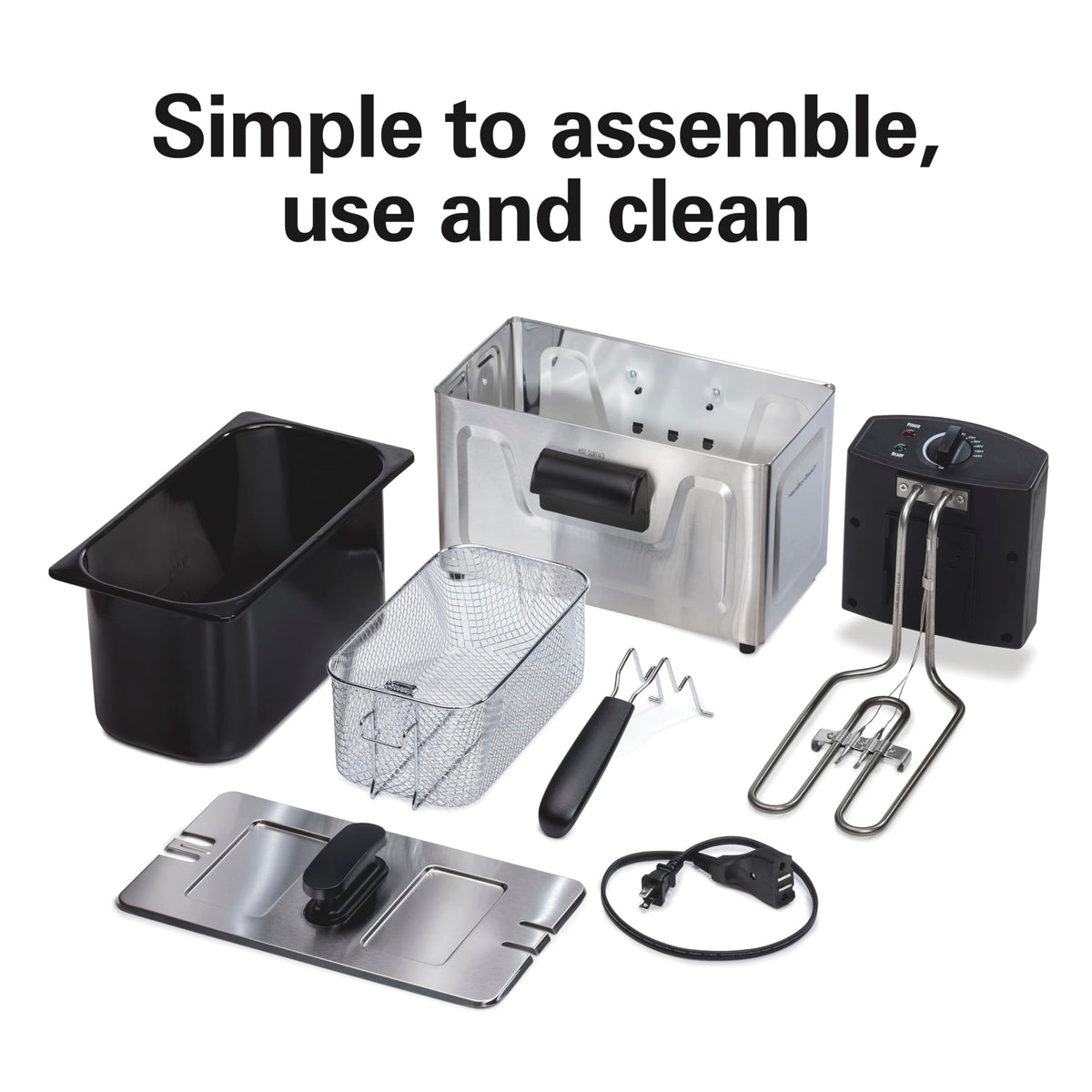 3 Liter Electric Deep Fryer With Basket Q171537
