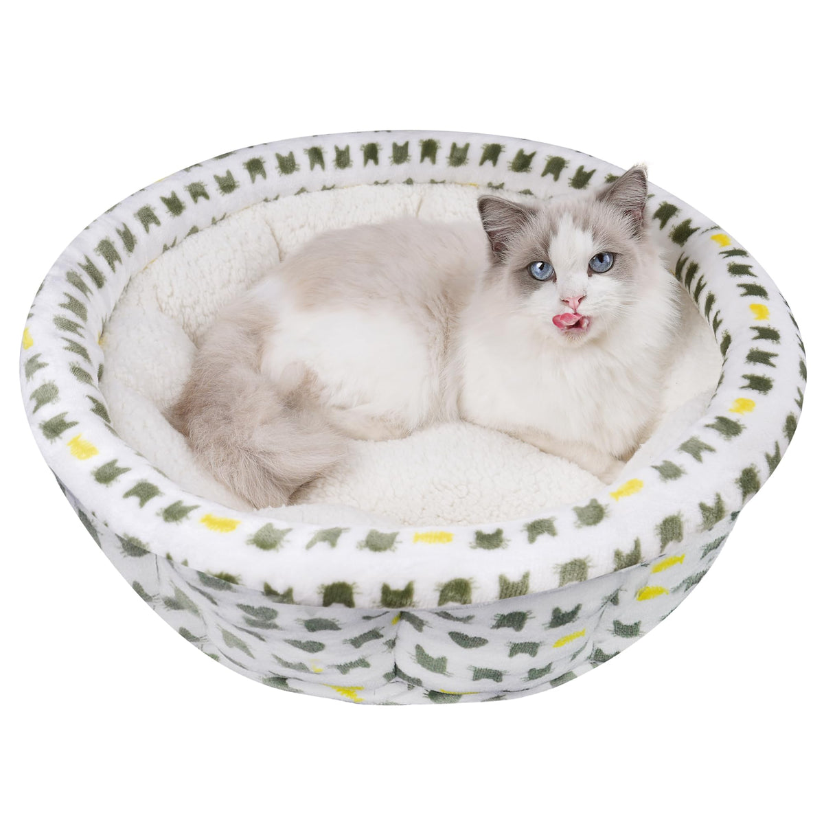 Beige Washable Dog Sofa Bed S773
