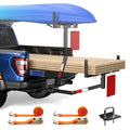 Truck Bed Extender Hitch Mount with Flag U13783