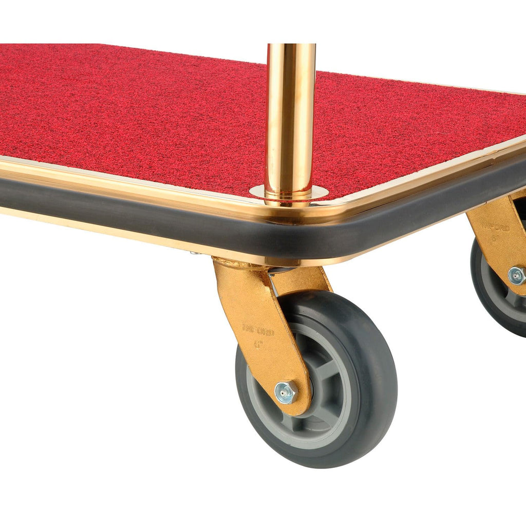 Gold Stainless Steel Bellman Cart K16378