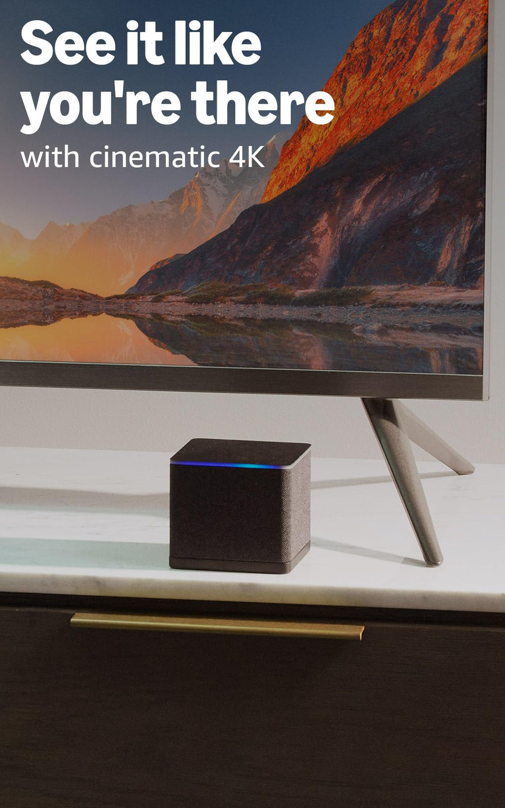 Hands-free Streaming Device with Alexa, Wi-Fi 6E, 4K Ultra HD X171