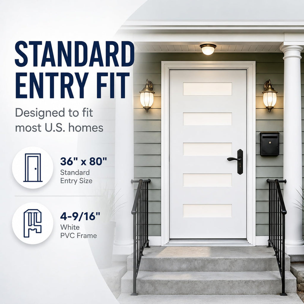 36"x80" Fiberglass Entry Door K993