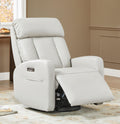 Genuine Leather Power Recliner Chair T68756
