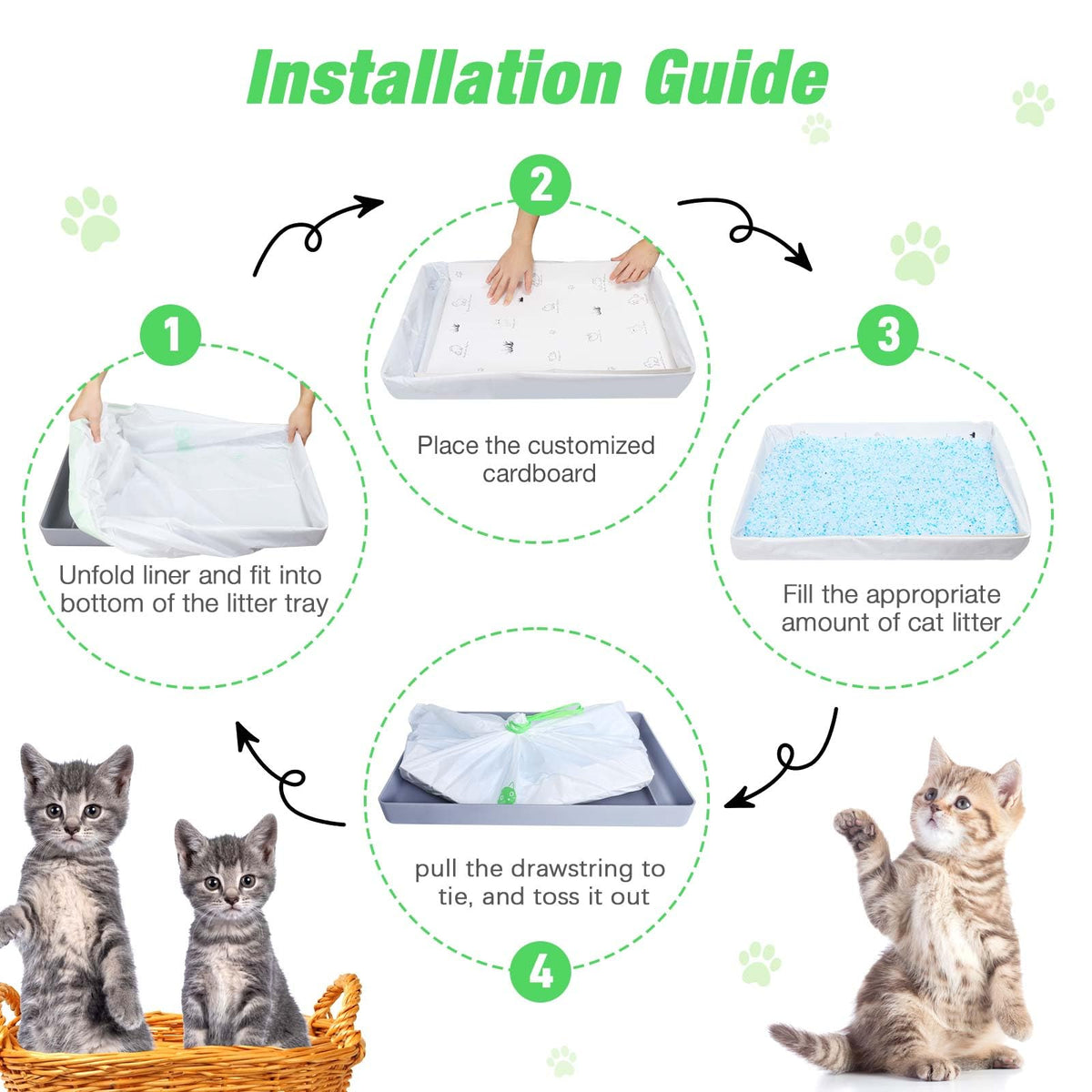 Litter Box Liners 20 Pack D5058