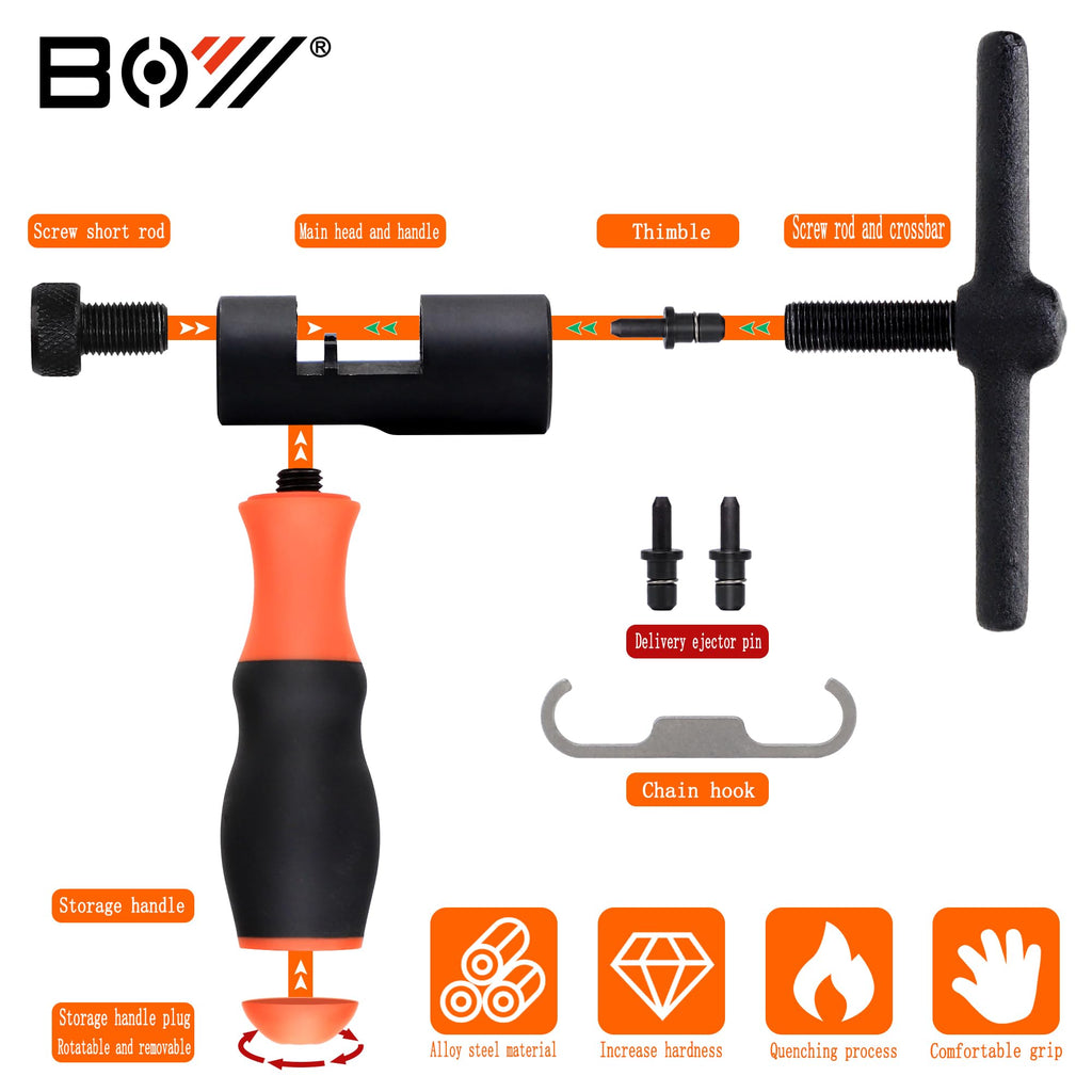 Bicycle Chain Breaker Removal Tool Kit H49161