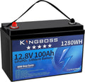 12V 100Ah LiFePO4 Lithium Battery with 100A Smart BMS F818