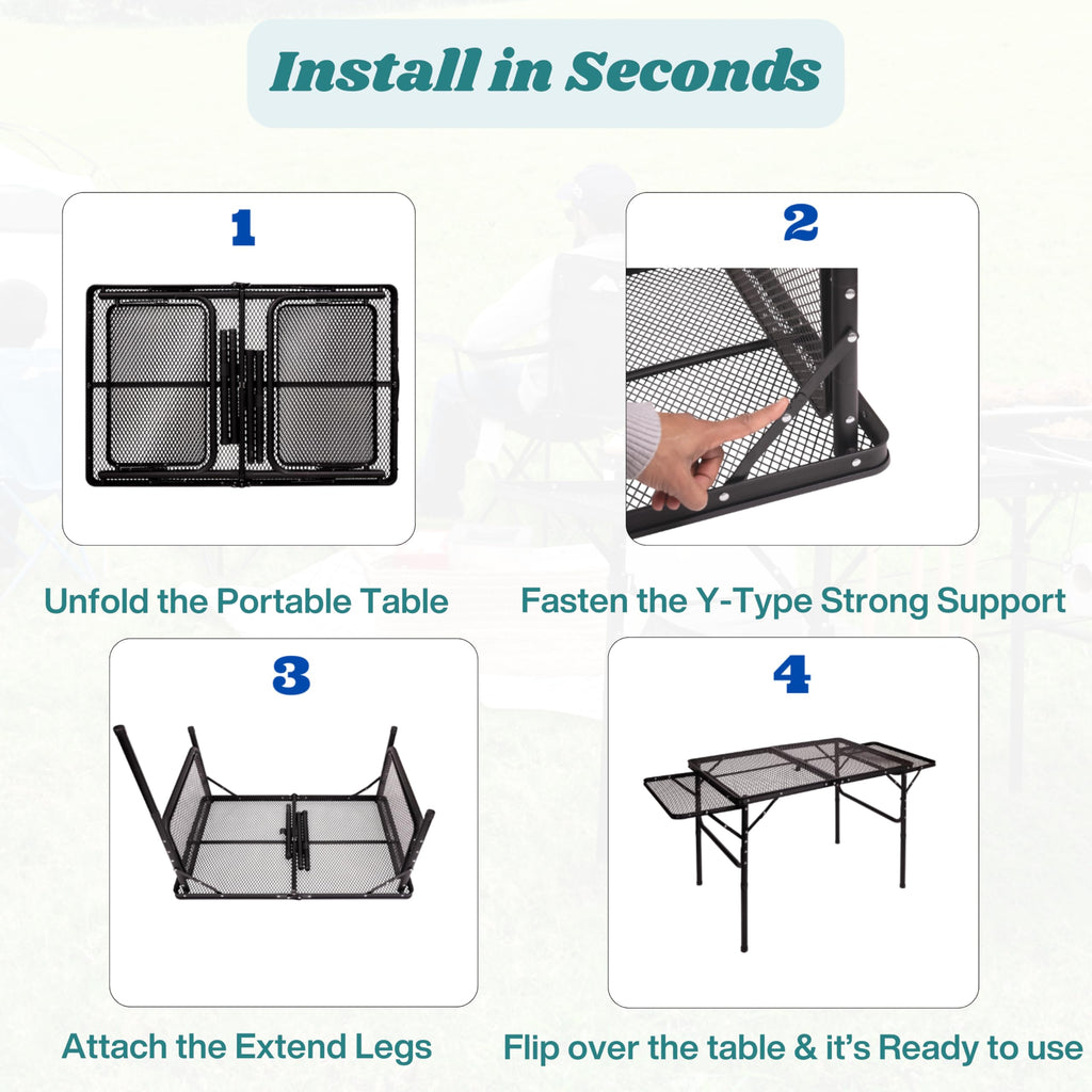 3x2 FT Folding Table with Carry Bag J228519
