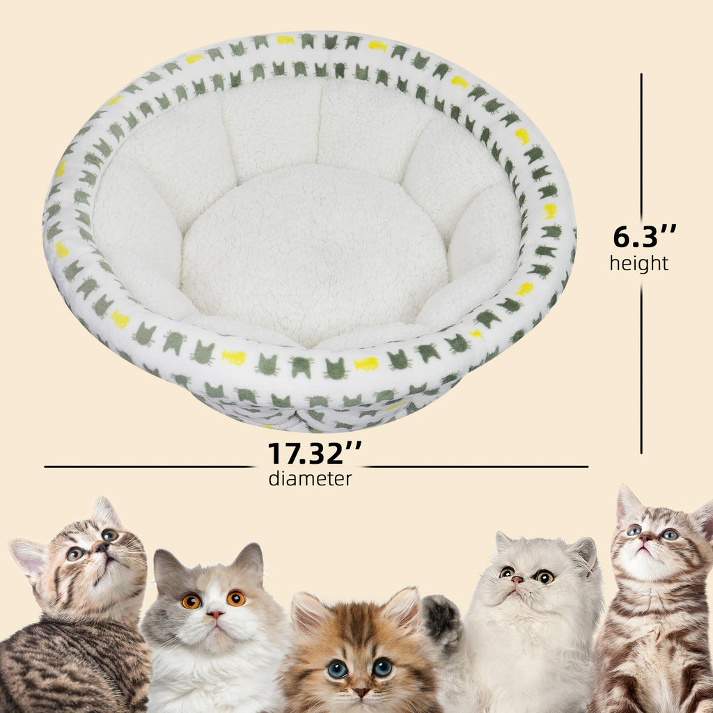 Beige Washable Dog Sofa Bed S773