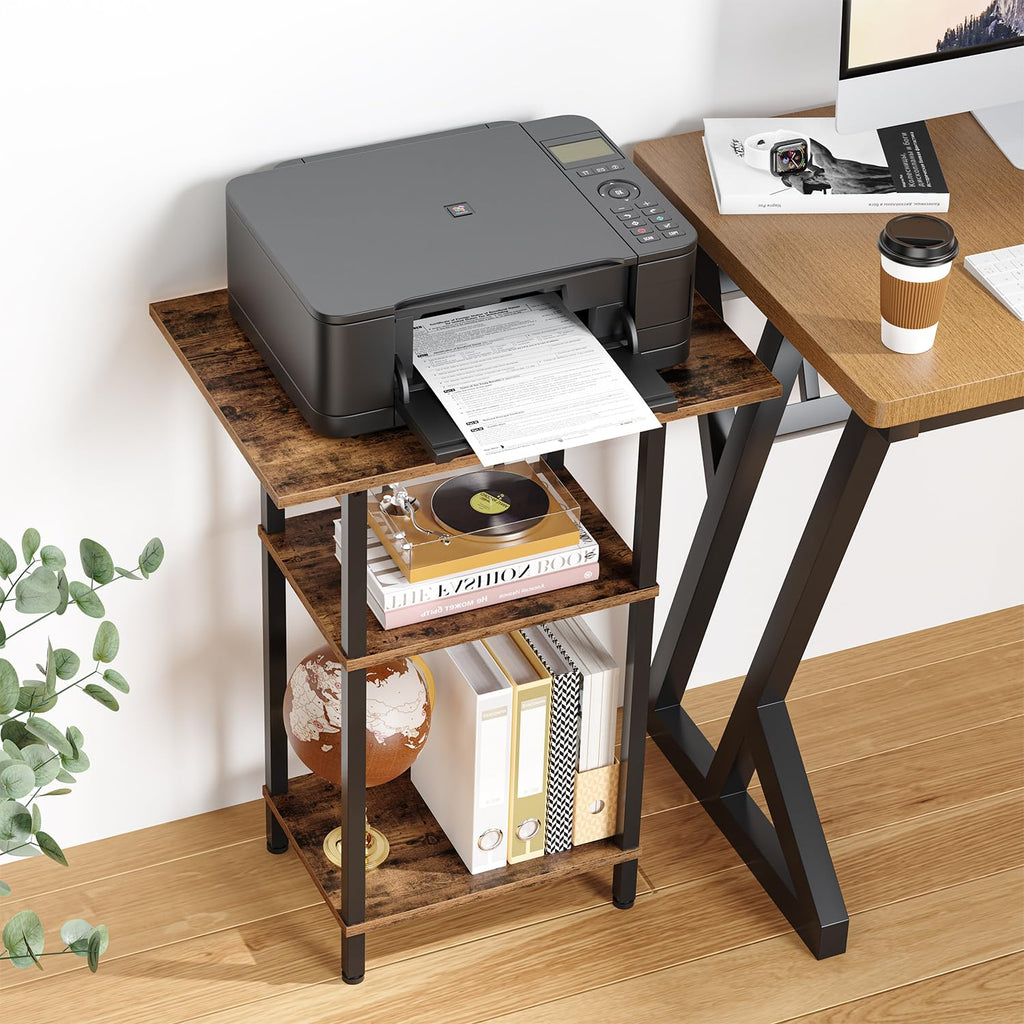 Tall End Table with Charging Station M55786