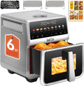 6Qt Stainless Steel Air Fryer P885