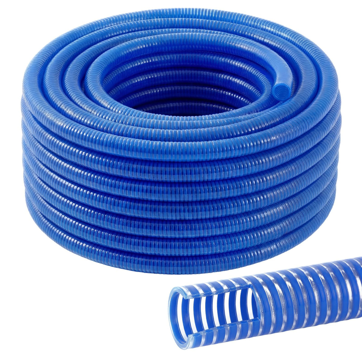 Blue Heavy Duty PVC Suction Hose R47725