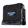 Torque Screwdriver Wrench Set 10-70 Inch Pounds with T-bar Handle, 40 Hex Bits, 1/4" Socket, Black G5608