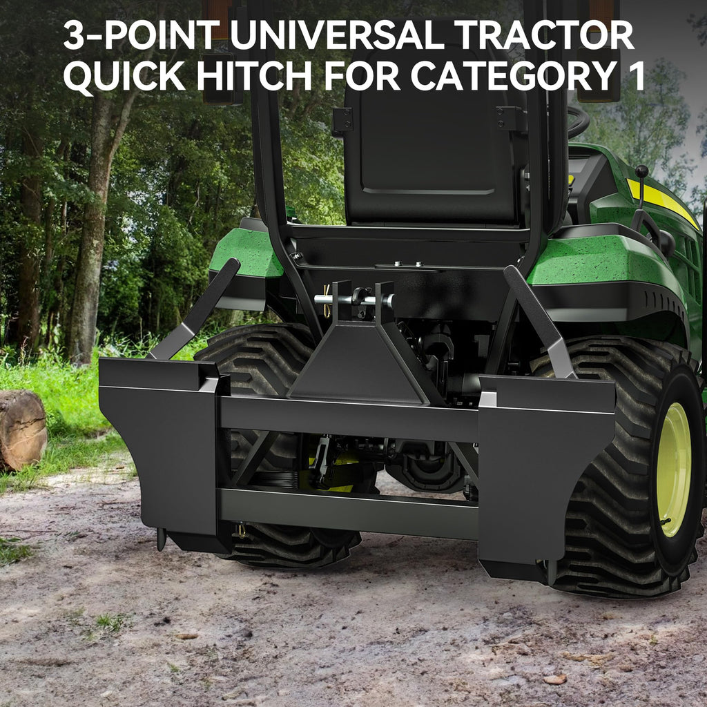 3 Point to Skid Steer Quick Tach Adapter W6179
