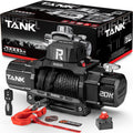 20000lb 12V Heavy Duty Waterproof Electric Synthetic Rope Winch P8378