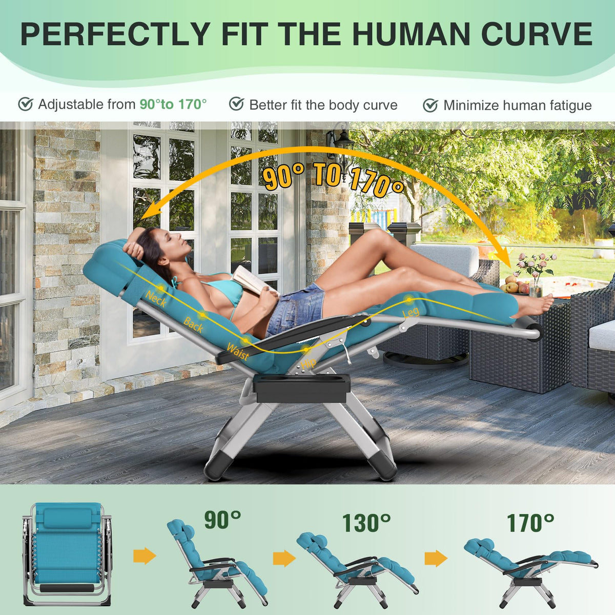 Oversized Zero Gravity Chair F99745