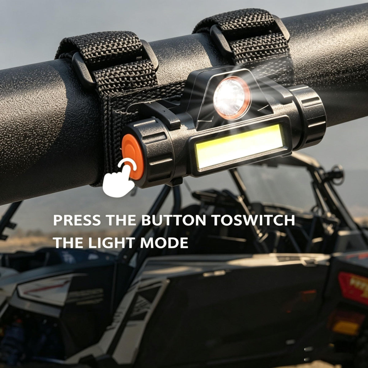 Dual LED UTV Headlamp Work Light C36490