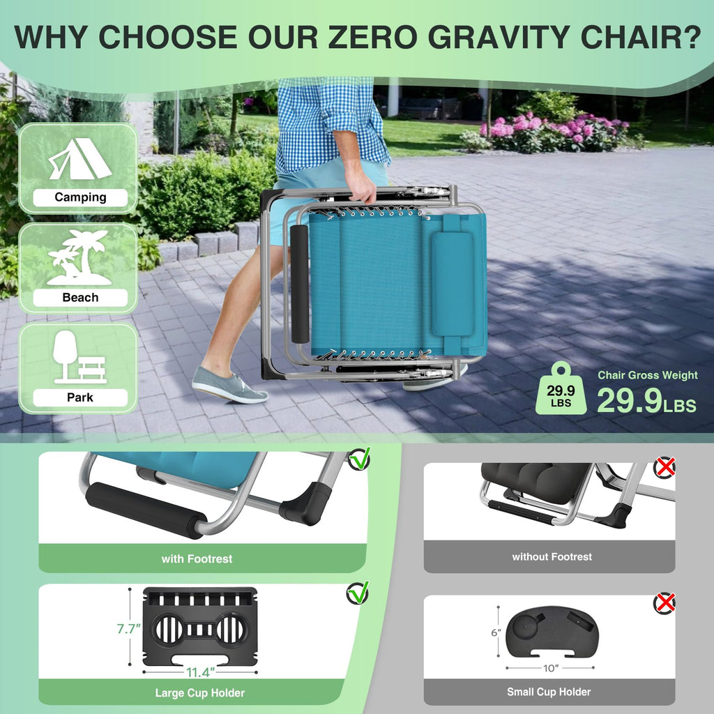 Oversized Zero Gravity Chair F99745