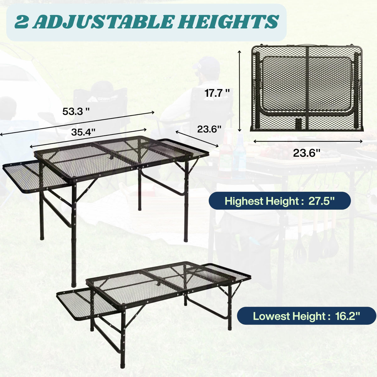 3x2 FT Folding Table with Carry Bag J228519