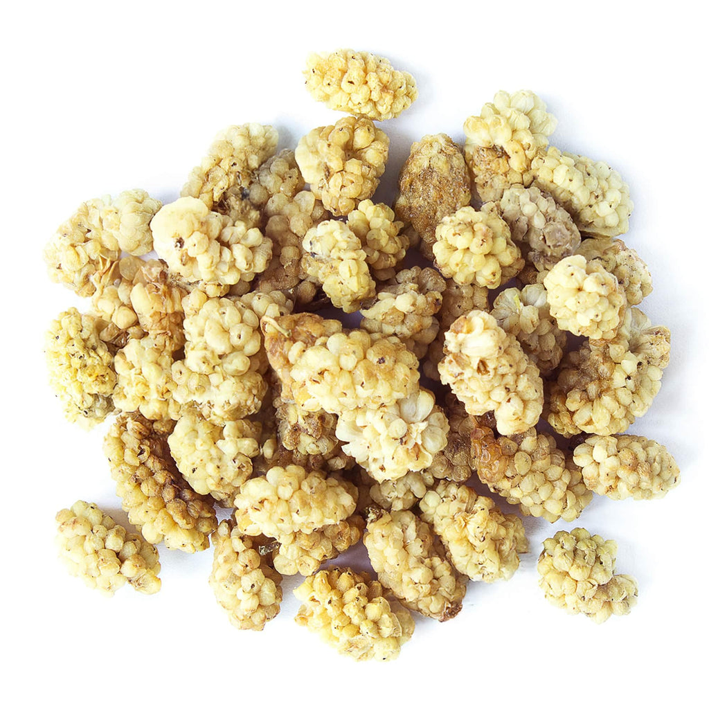 Organic Dried White Mulberries 8 Ounces S69774