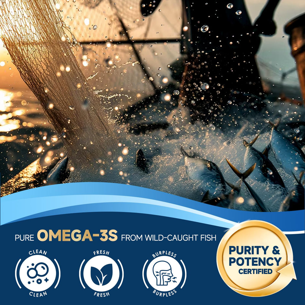 Omega-3 Fish Oil 2000mg 120 Softgels E429