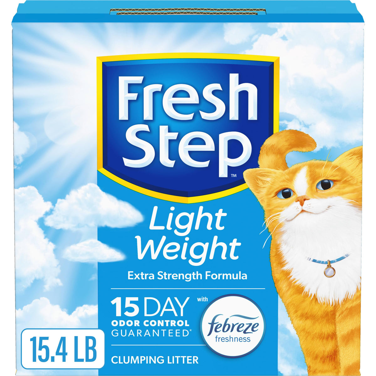 Light Weight Multi Cat Clumping Cat Litter 15.4 lb K48468