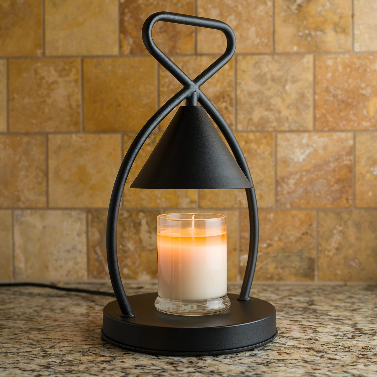 Candle Warmer Lamp with Timer and 2 Bulbs Y580191