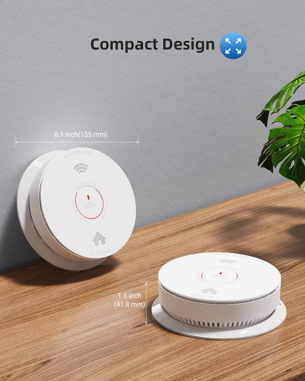 Smoke & CO Detector X7282