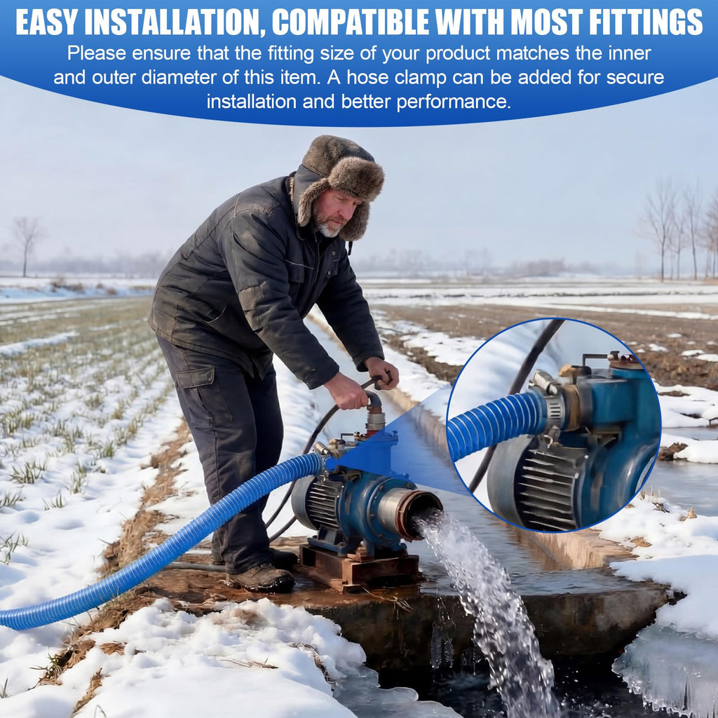 Blue Heavy Duty PVC Suction Hose R47725