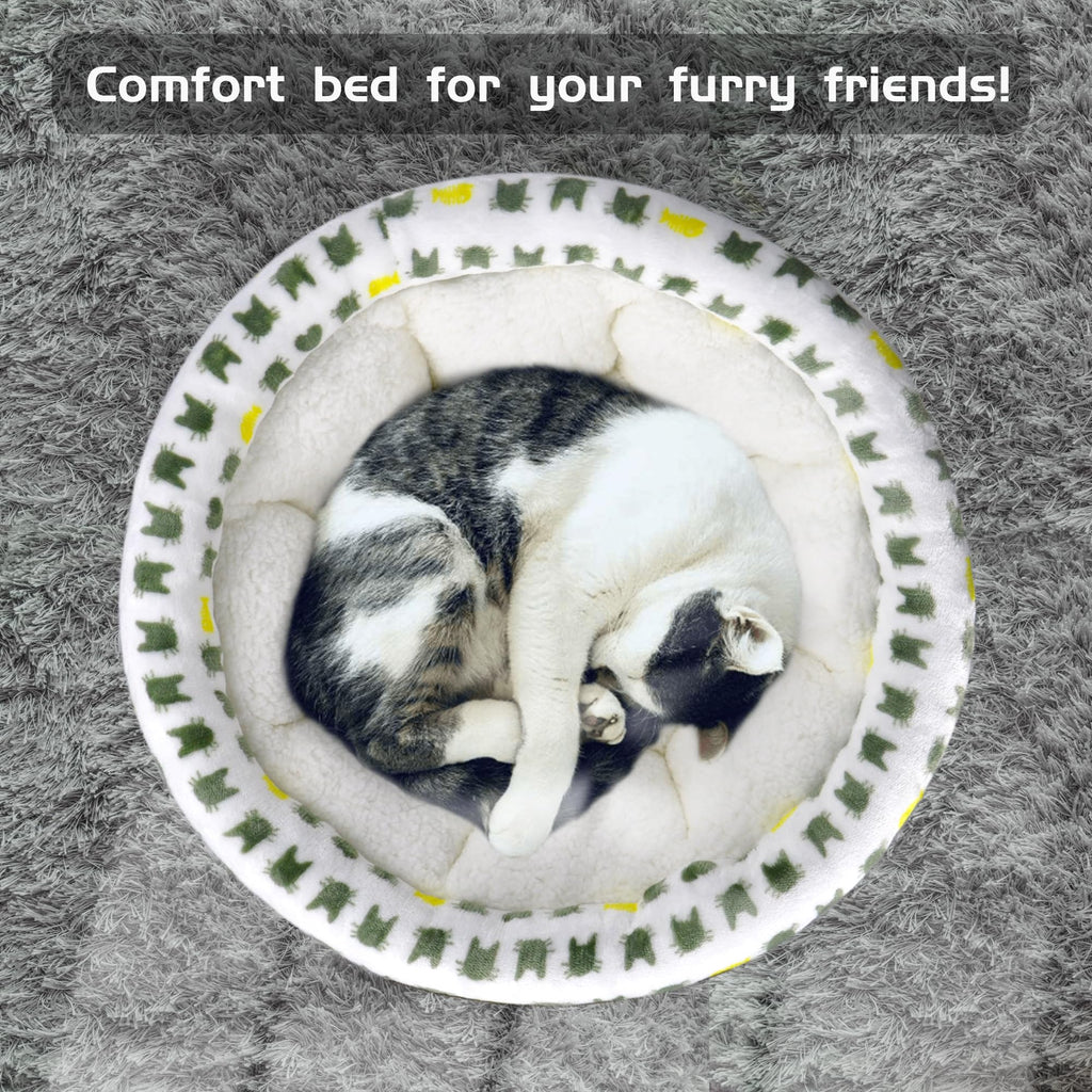 Beige Washable Dog Sofa Bed S773