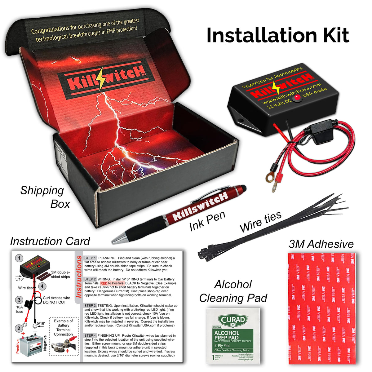 12V DC EMP Shield for Vehicles S5612